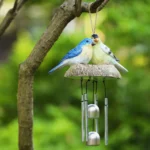 Charming Resin Birds Wind Chime for Indoor and Outdoor Décor US $64.99 US $108.32 40% off