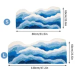Fluffy Ocean Wave Rug for Bedroom and Living Room - Image 4
